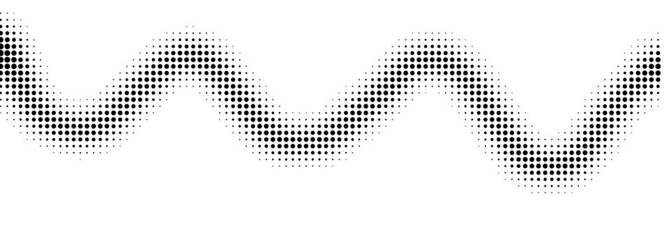 Modern Halftone Dot Texture Background Abstract Gradient Pattern Vector Illustration Design Element
