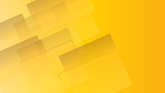 Plain golden background template with bright diagonal rectangle box contours.