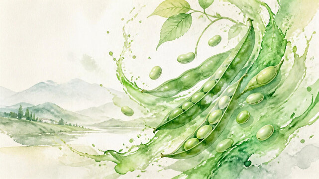 abstract green background