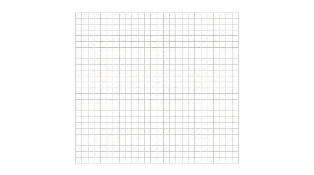 Blank empty spreadsheet grid table template for business data reports isolated on transparent background