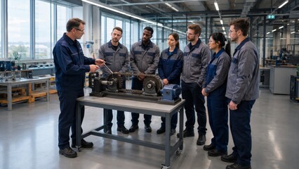 Fototapeta premium Industrial Maintenance Training
