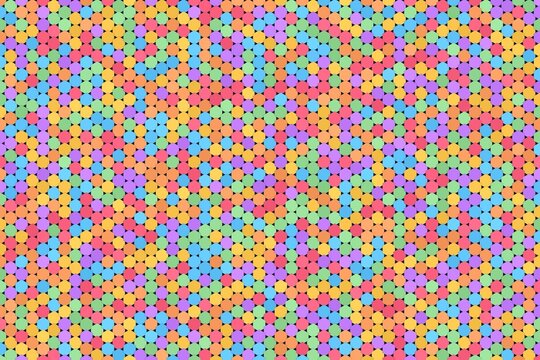 Hexagonal Grid Pattern Seamless Geometric Honeycomb Background