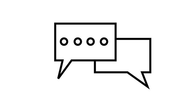 New Email Notification Icon with Unread Messages Alert on Black Background. A person receiving new message notification on their e.