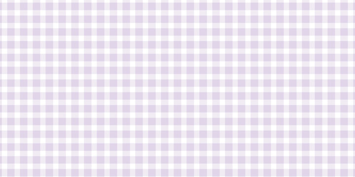 Violet and white plaid fabric texture background. Art