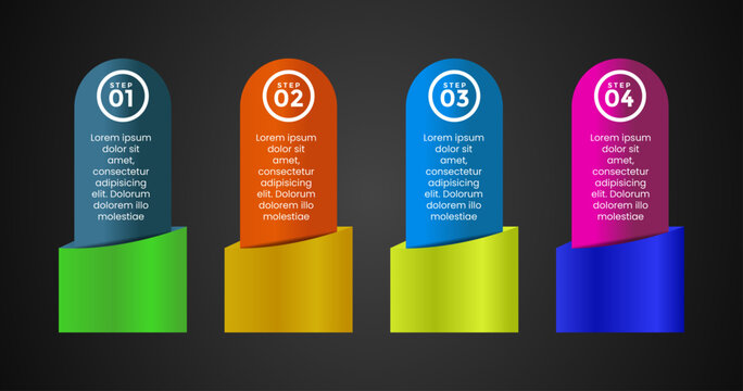 Bar or Low Third A design element for infographics	