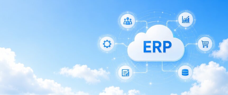 Cloud based erp system integration for business process automation and digital transformation in modern enterprises