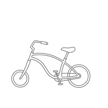 Bicycle outline