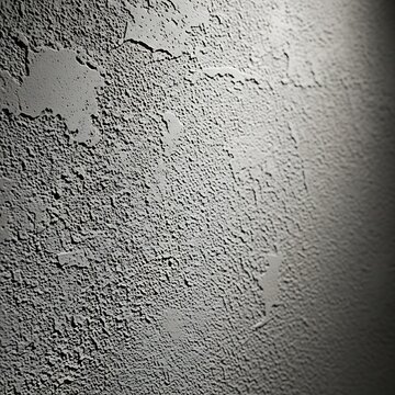 Close up of textured concrete wall surface.