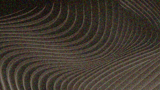 Black and white noise texture with scan lines and distortion