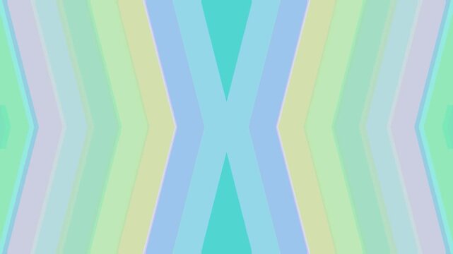 Symmetrical abstract art pattern with vibrant pastel color gradients creating a modern geometric design, perfect for backgrounds or decorative elements