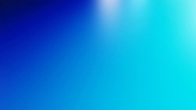 Gradient blue background with light.