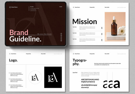 Brand Guidelines Identity Brochure