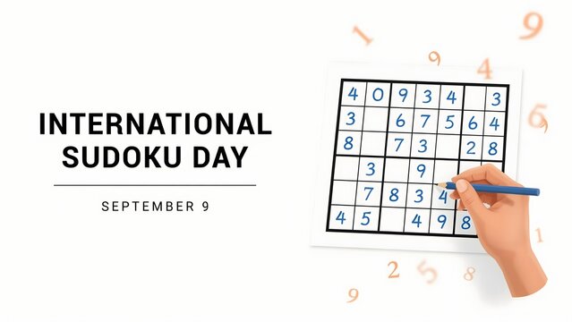 Enjoy International Sudoku Day with engaging number puzzles brain games logical reasoning concentration practice and fun educational challenges for everyone worldwide