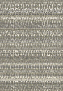 Seamless sophisticated greige ethnic woven textile texture with complex jacquard pattern for wallpaper backgrounds
