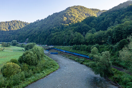 Wypadek kolejowy, rzeka Poprad, lipiec 2026 
