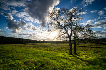 Krajobraz górski przyroda, natura, krajobraz, góry, wschód słońca. zachód słońca