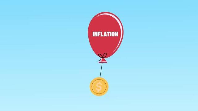 inflation reducing purchasing power animation