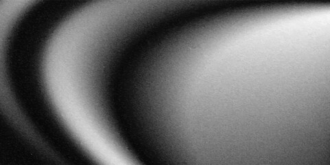 Black dark gray silver white wave abstract background for design. Light wave, wavy line. Ombre gradient. Noise rough grungy grain brushed metal metallic effect.eps10 © abay