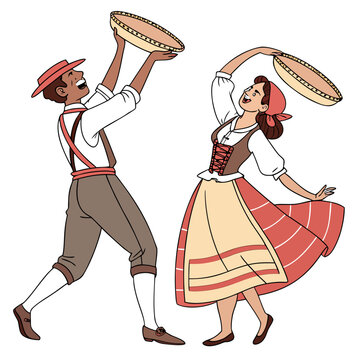 Traditional Tarantella Dance 1