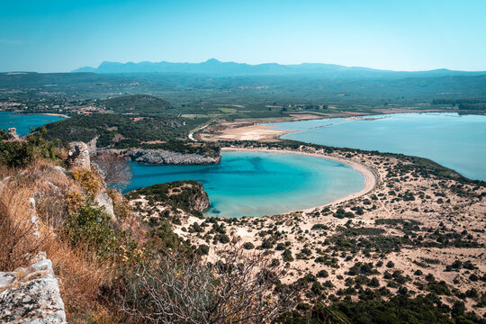 Voidokilia Beach, Greece.
