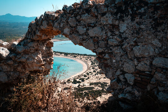 Voidokilia Beach, Greece.