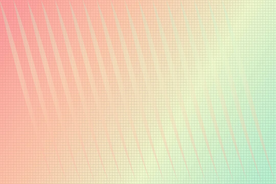 Abstract pastel background with diagonal stripe lines and soft pink green gradient