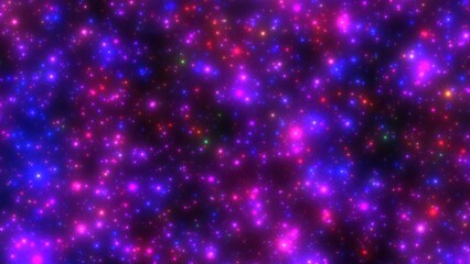 Glowing purple galaxy background, vibrant cosmic nebula with sparkling stars, abstract space texture for digital wallpaper and creative designs © ARTenyo