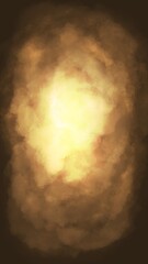 Naklejka premium Photo studio portrait backdrop. Abstract grunge watercolor background for a photography shoot. Dramatic cloudy wallpaper