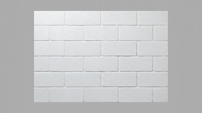 White painted brick wall background pattern with background, architecture