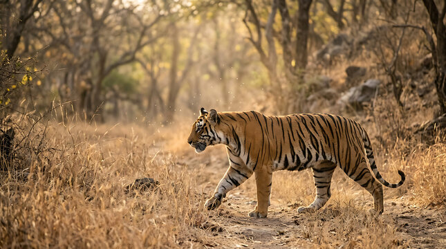 Bengal Tiger in Ranthambore National Park, Rajasthan