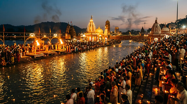Har Ki Pauri Ghat Evening Aarti, Haridwar