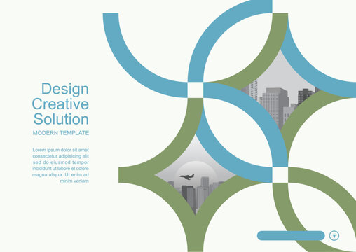 Template vector design for Brochure, Annual Report, Web design Poster, Corporate Presentation, Flyer, layout modern with size horizontal, Easy to use and edit.