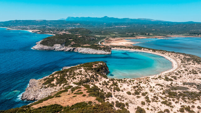 Voidokilia Beach, Greece.