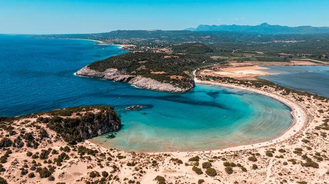 Voidokilia Beach, Greece.