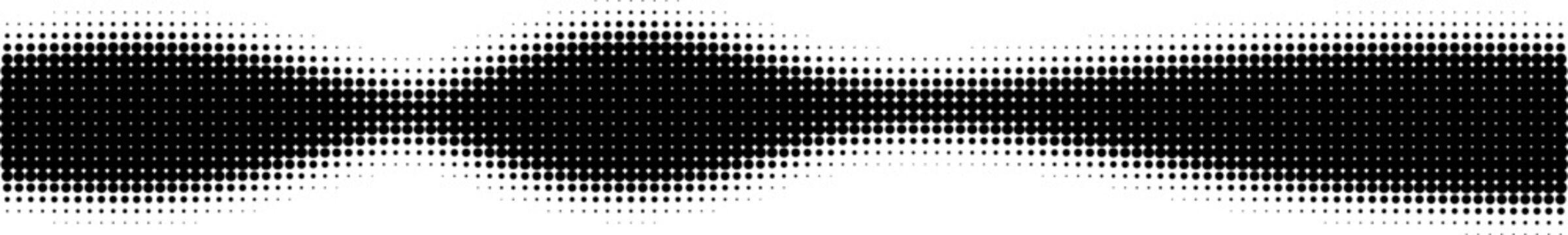 Modern black halftone wave element vector design eps graphic