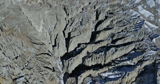 Zanda Tulin National Geological Park in Tibet, China