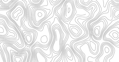 Abstract topographical contour lines map texture with topographic abstract background geography cartography monochrome elevation visualization © Atifhasan