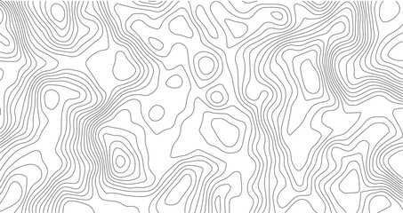 Minimalist topography line art background pattern with topographic abstract background geography cartography minimalist monochrome elevation © Atifhasan