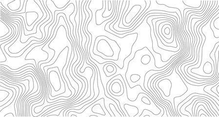 Minimalist topography line art background pattern with topographic abstract background geography cartography minimalist monochrome elevation © Atifhasan