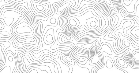 Minimalist topography line art background pattern with topographic abstract background geography cartography minimalist monochrome elevation © Atifhasan