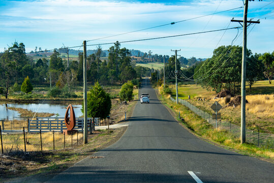 Rural Road in North West Tasmania