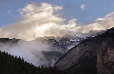 Fototapeta premium Swiss Mountains
