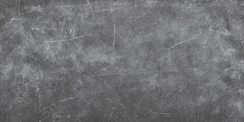 Abstract Grey Chalkboard Texture Background with Vintage Scratched Blackboard Slate Grunge Overlay Design © Vector valley