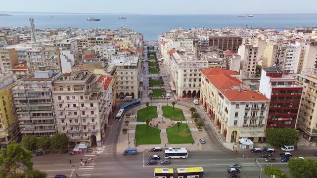 Ancient Roman Odeon and Forum in Thessaloniki, Greece
