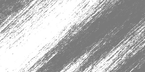 Obraz premium Abstract Grey and White Grunge Background with Diagonal Paint Brush Strokes Distorted Line Texture Overlay Design