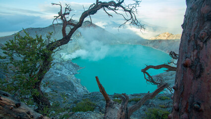 Ijen Crater, East Java, Indonesia © Eddy