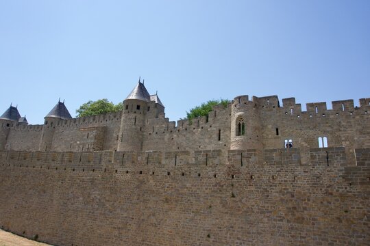 CARCASSONNE, FRANCE &ndash; July 17, 2026: General view of the medieval fortress of Carcassonne, one of the best-preserved fortified cities in Europe and a UNESCO World Heritage Site.
