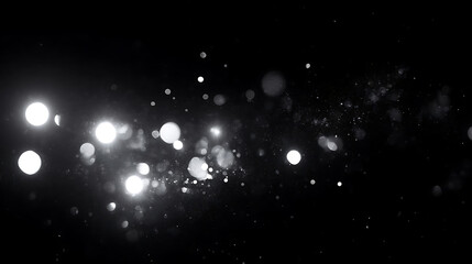 Fototapeta premium Golden Holiday Sparkles PNG Transparent with Soft Bokeh Overlay, Elegant Warm Glow, Luxury Decorative Background for Christmas, Party and Event Graphics.
