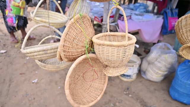 Seaside craft stall