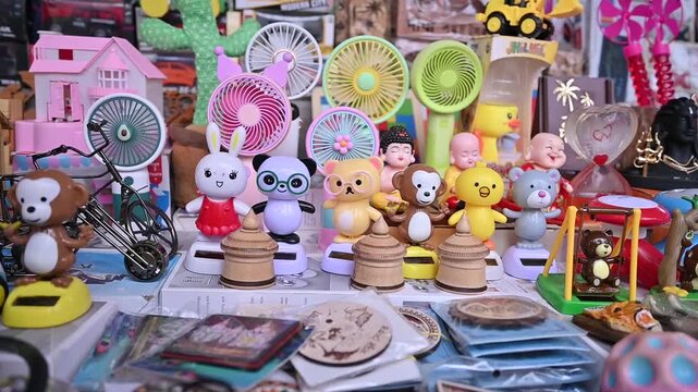 Seaside craft stall
